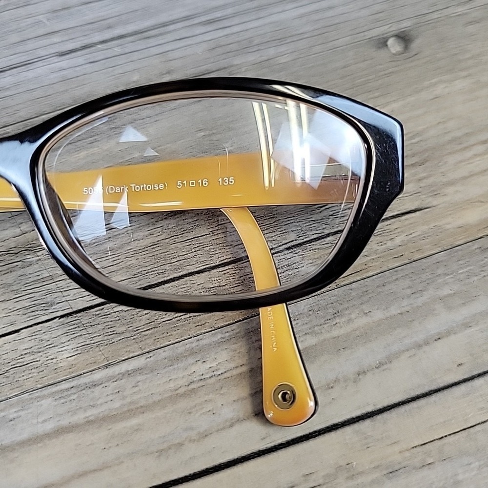Coach Eyeglasses HC 6002 Cecilia 5055 Dark Tortoise Frames Only 51-16 135‎ - Picture 13 of 14